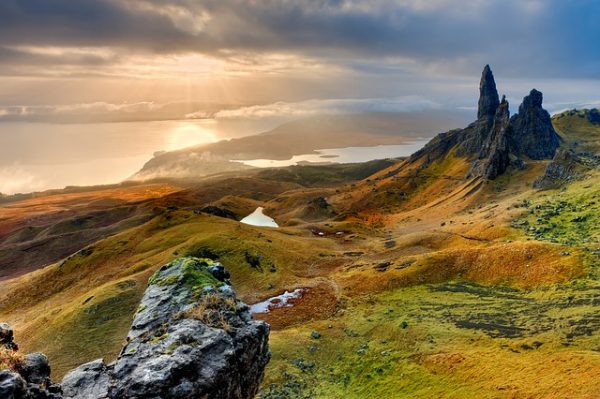 Skotland landskab