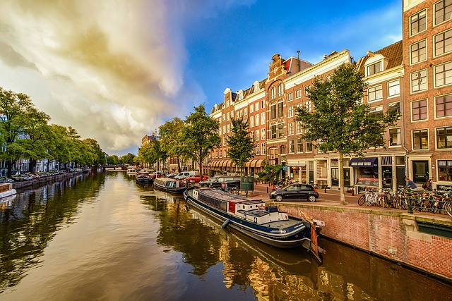 Kanalrundfart i Amsterdam