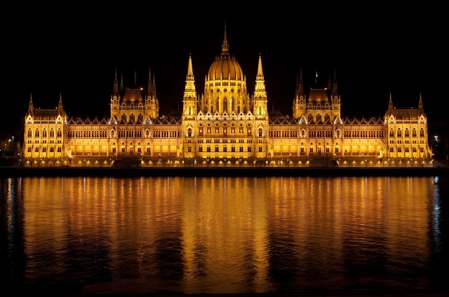 Seværdigheder i Budapest - Budapest parlamentsbygning