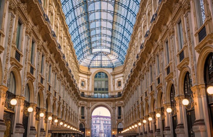 Seværdigheder i Milano: Galleria Vittorio Emanuele II