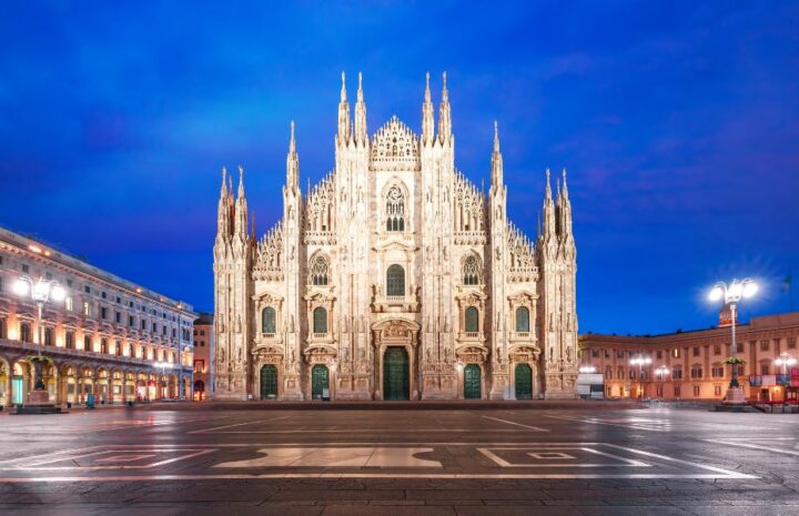 Seværdighed i Milano: Piazzo del Duomo