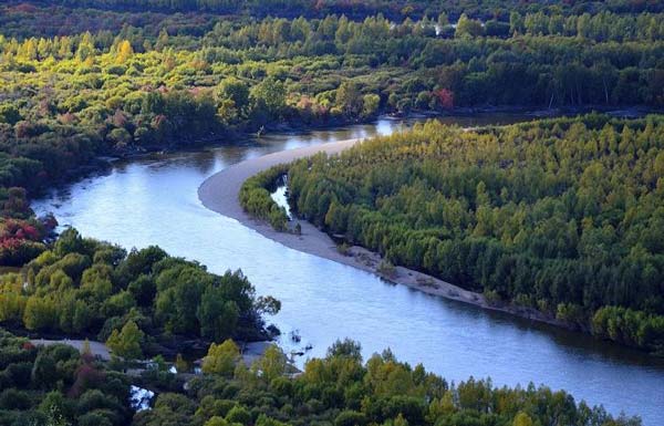 Længste floder - Amur–Argun–Kherlen