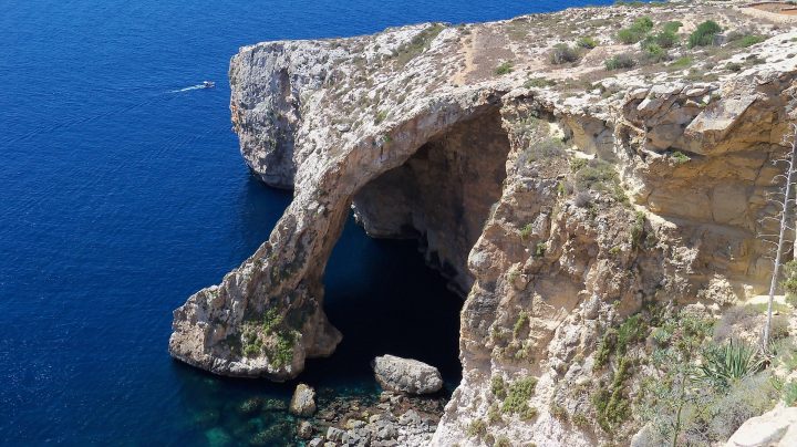 Bådferie til Maltas blå grotte