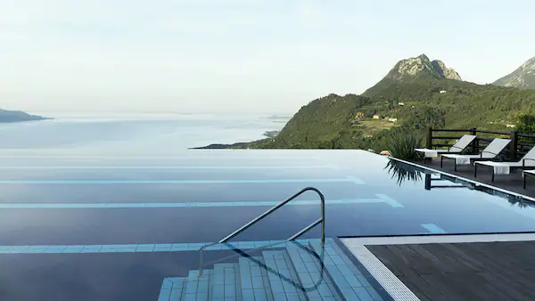 Italien hotel pool