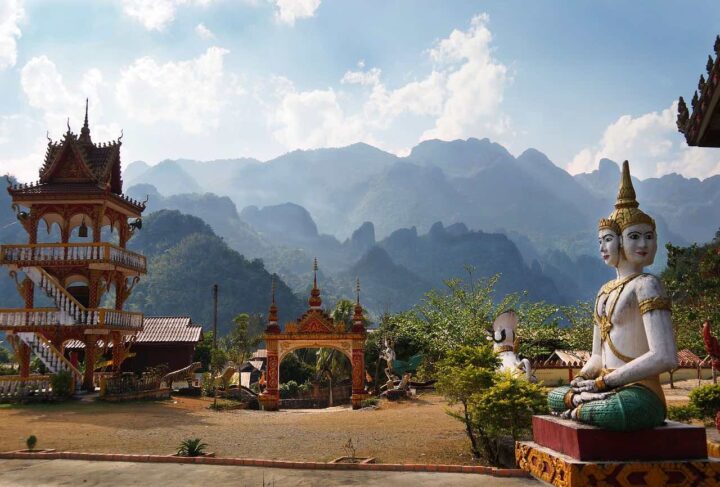 Tempel i Laos
