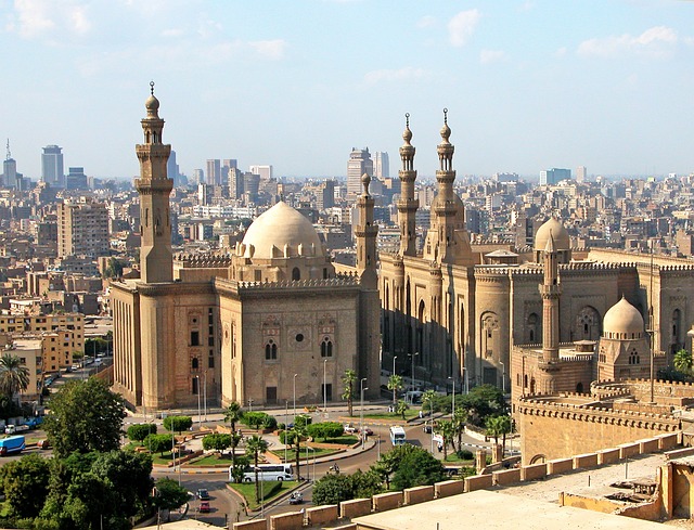 Billede af historisk moske i Kairo