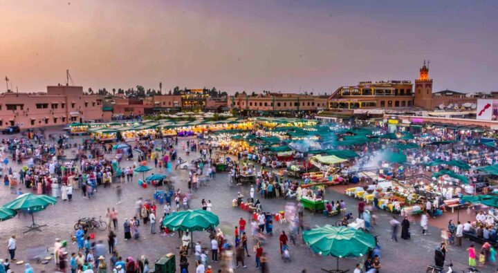 Marokkos kongebyer, Marrakech