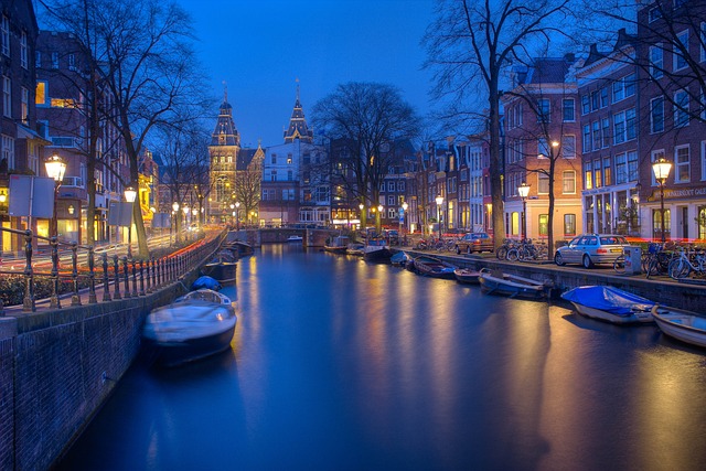 Amsterdam - romantiske destinationer i Europa